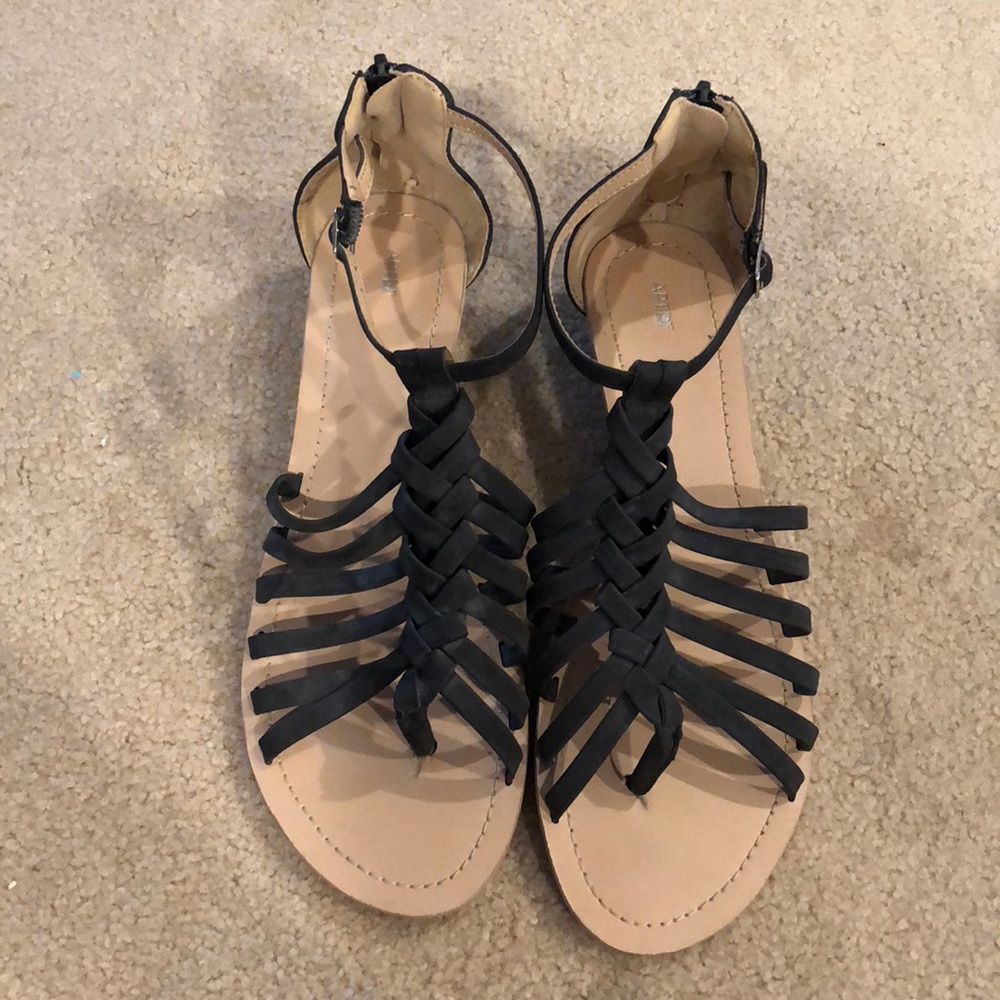 Black Apt. 9 Sandals Size 10